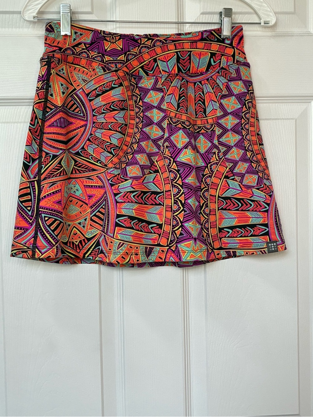 Title Nine Activewear Skirt Women’s XS Pull On Aztec Print Swim Coverup Travel